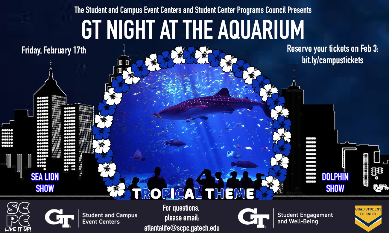 SCPC presents GT Night at the Aquarium!